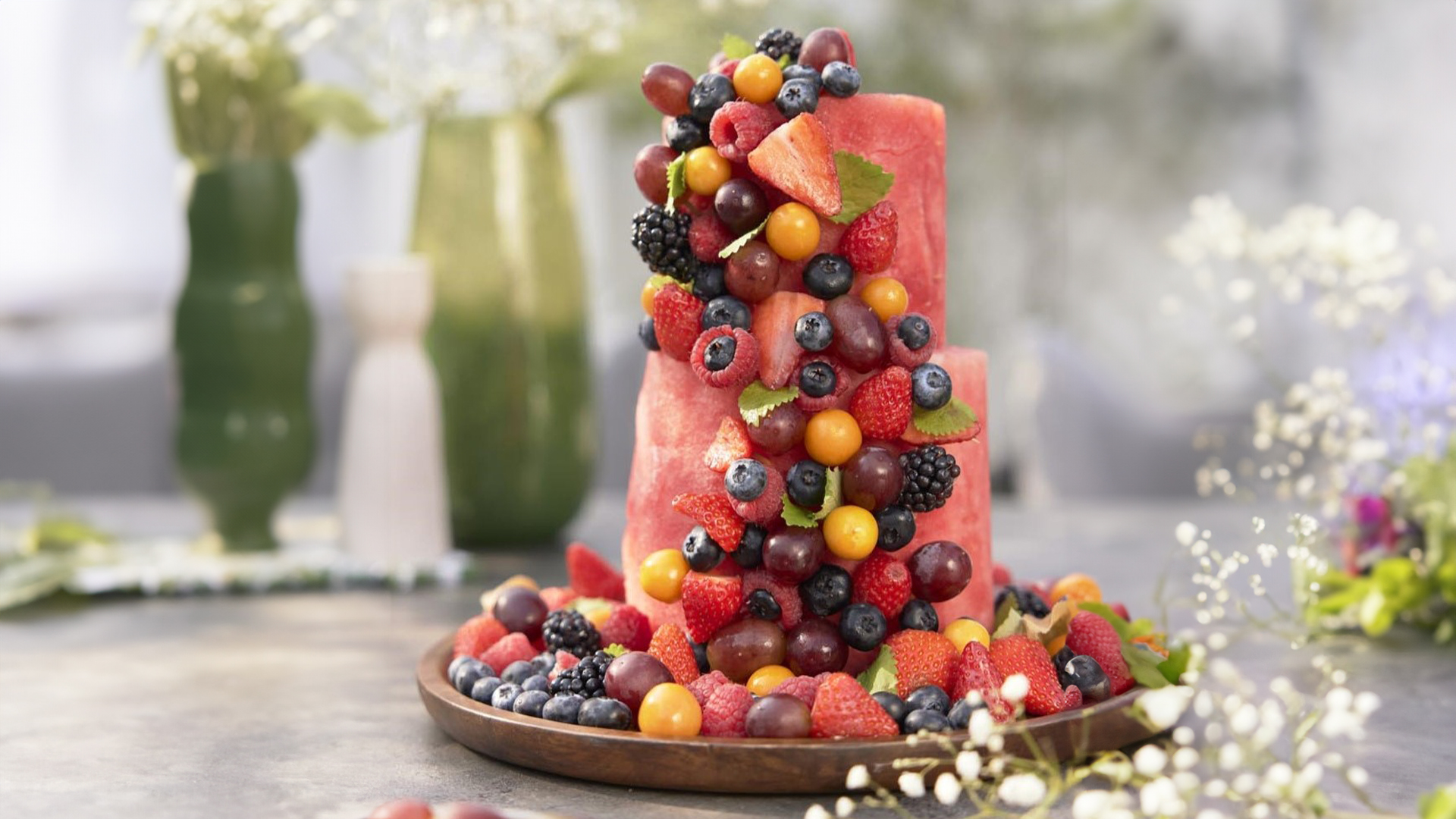 Wassermelonen-Torte