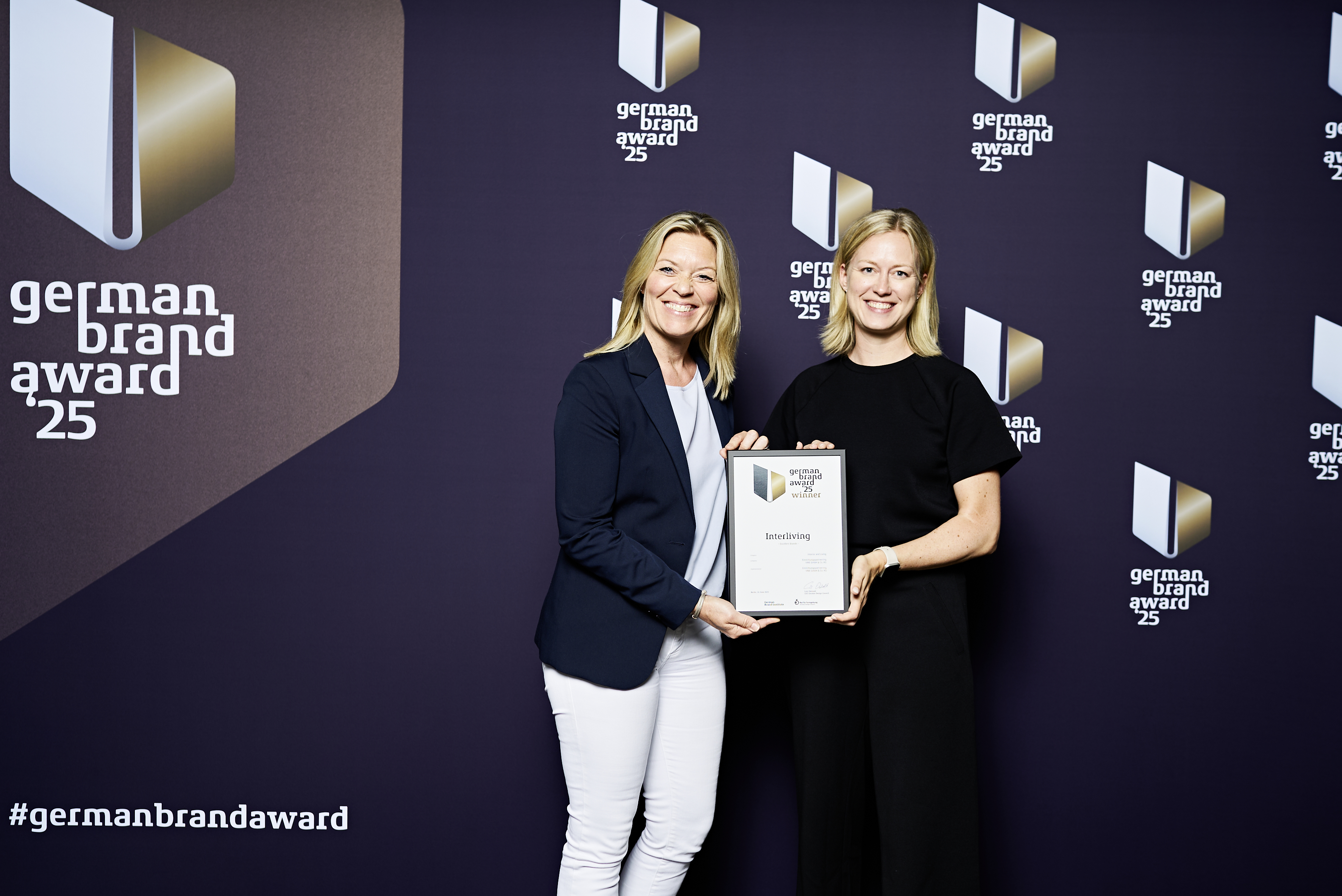 Interliving gewinnt German Brand Award 2025 Interliving gewinnt German Brand Award 2025