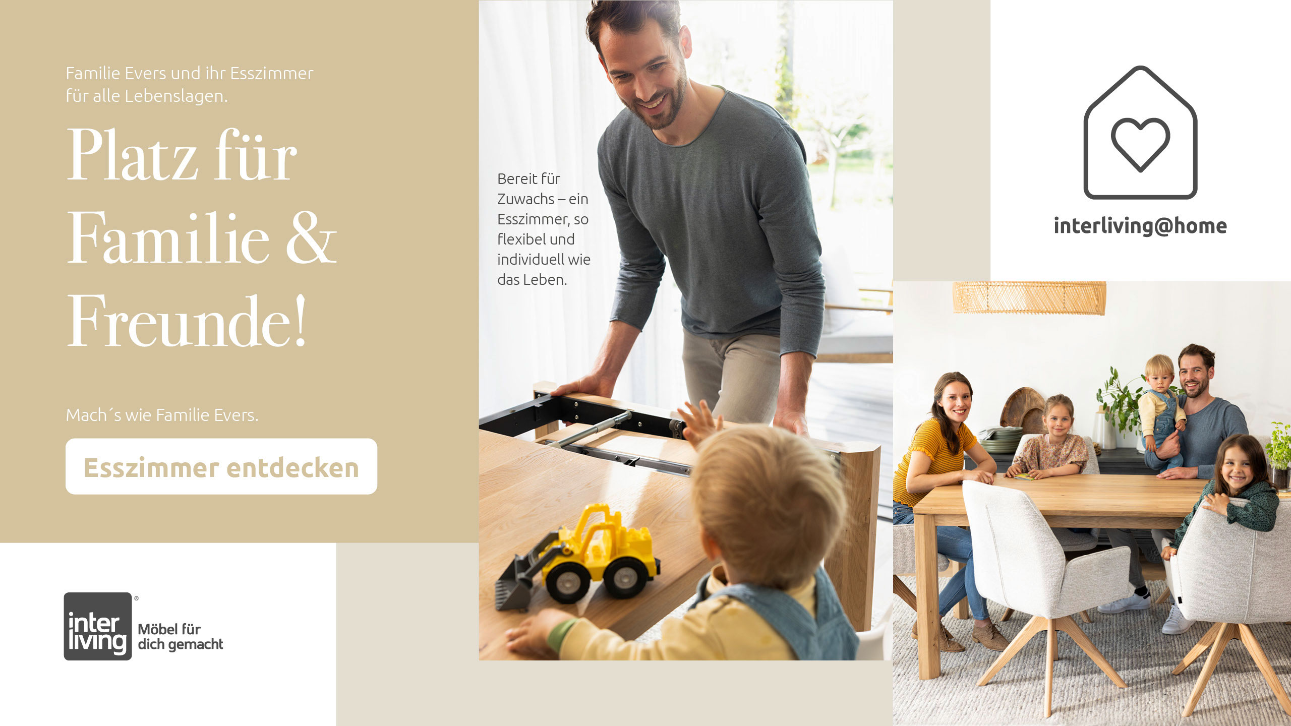 Ein Esstisch für alle Lebenslagen