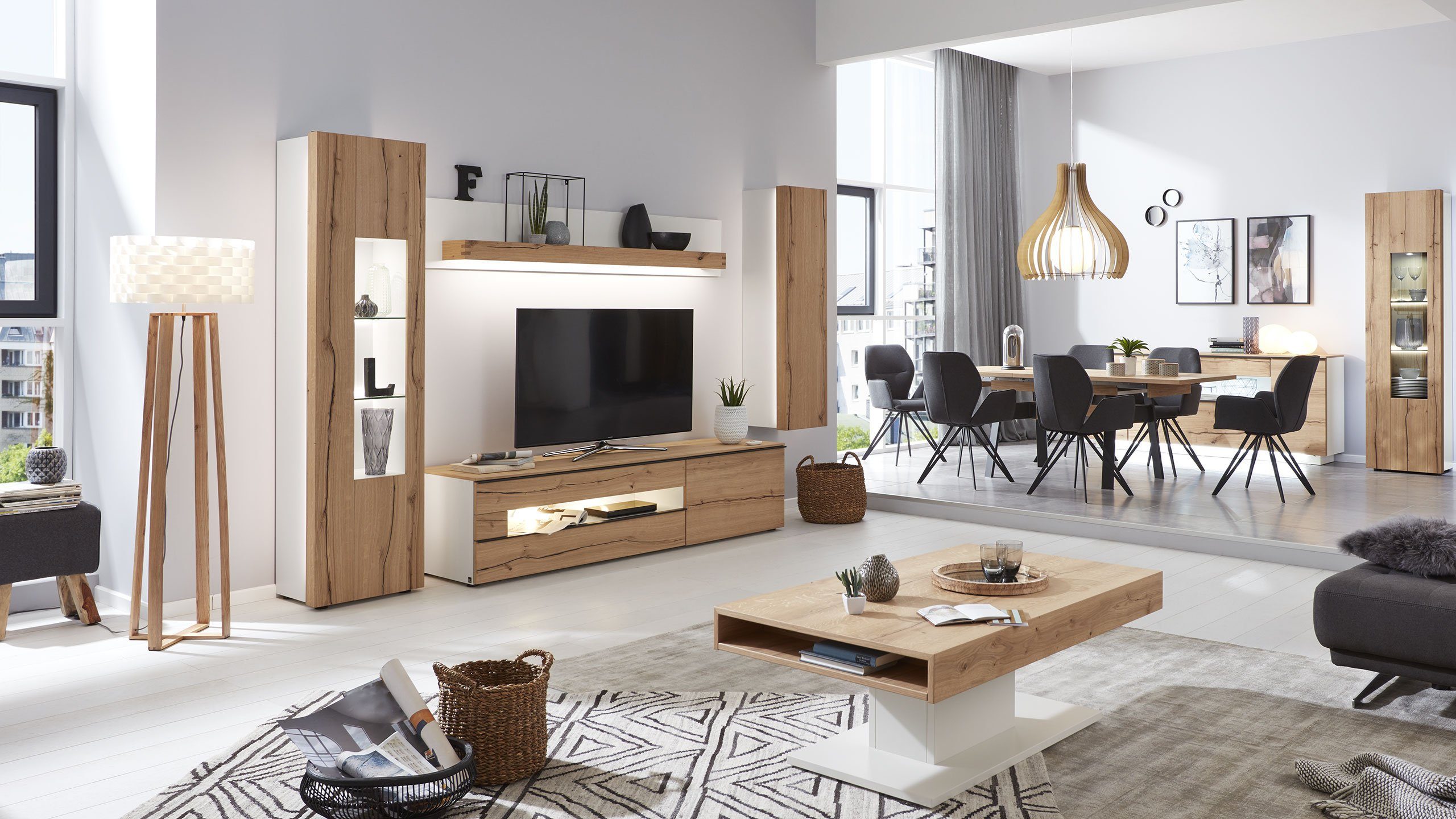Moderne Wohnzimmermöbel vom Sideboard bis Esstische