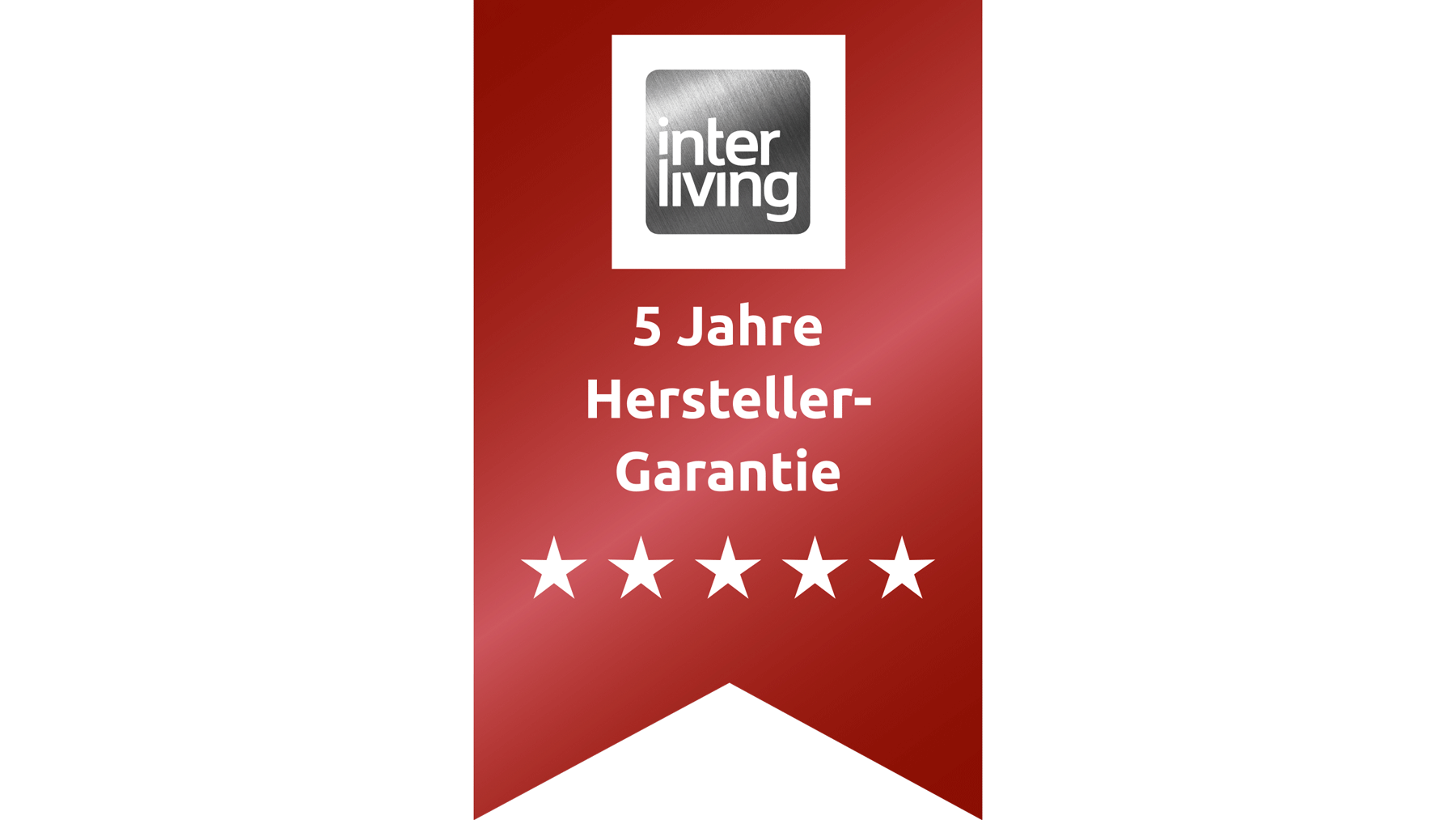 Interliving 5 Jahre Hersteller-Garantie