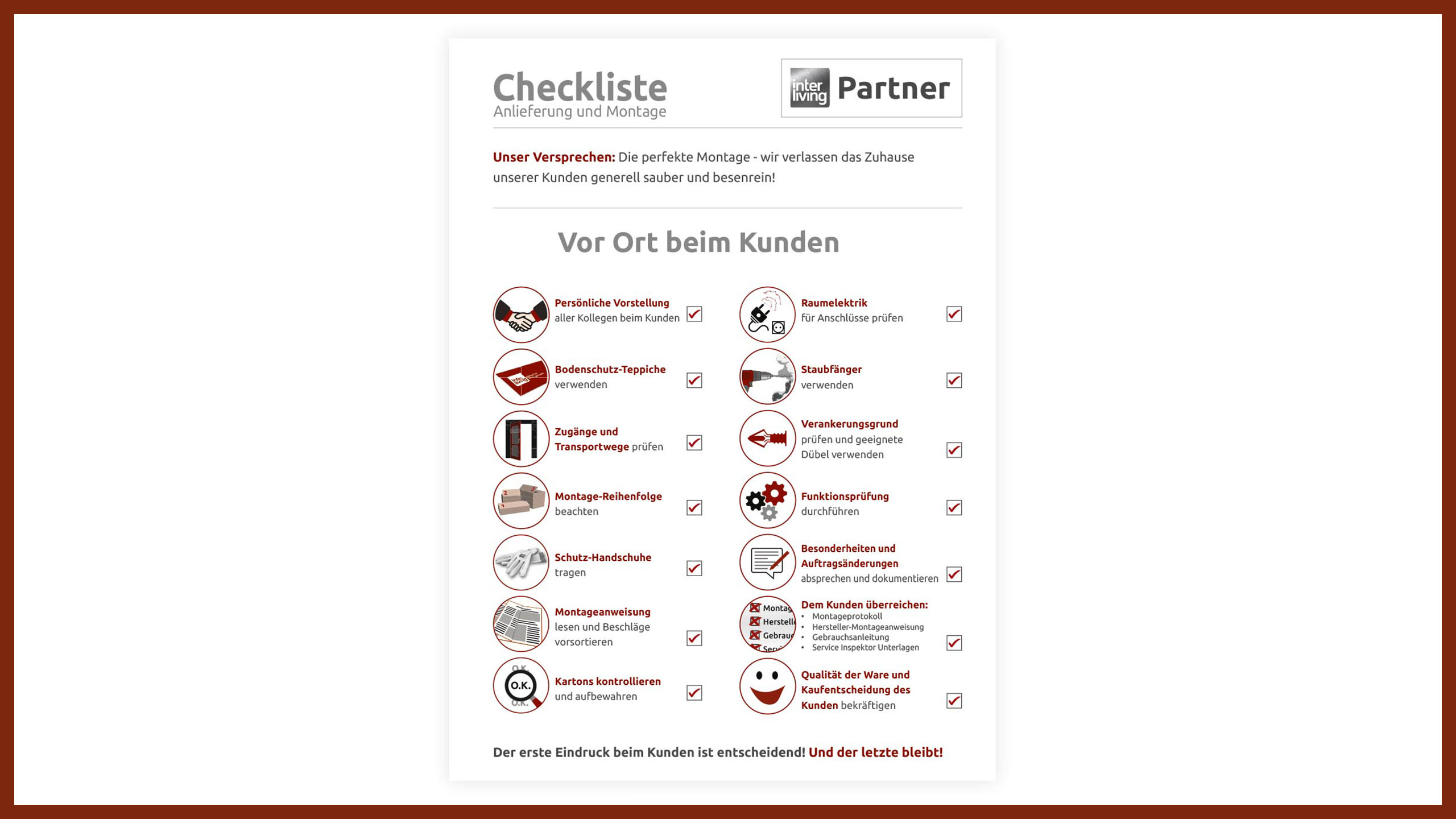 Interliving-Partnermagazin-Montage-checkliste-beim-Kunden