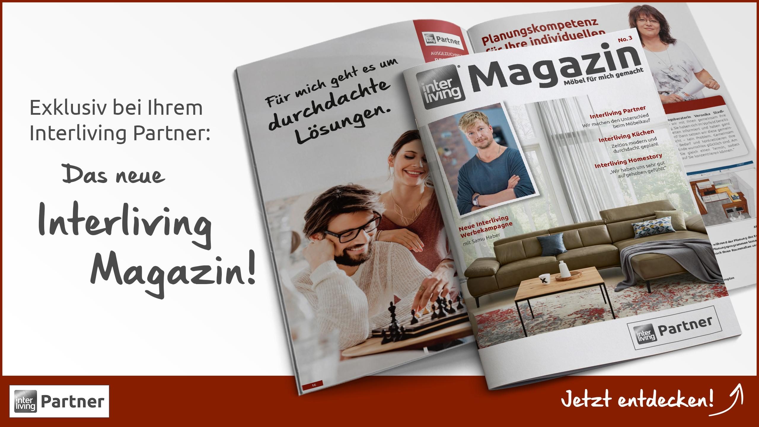 Jetzt verfügbar: Das Interliving Partner Magazin Nr. 3