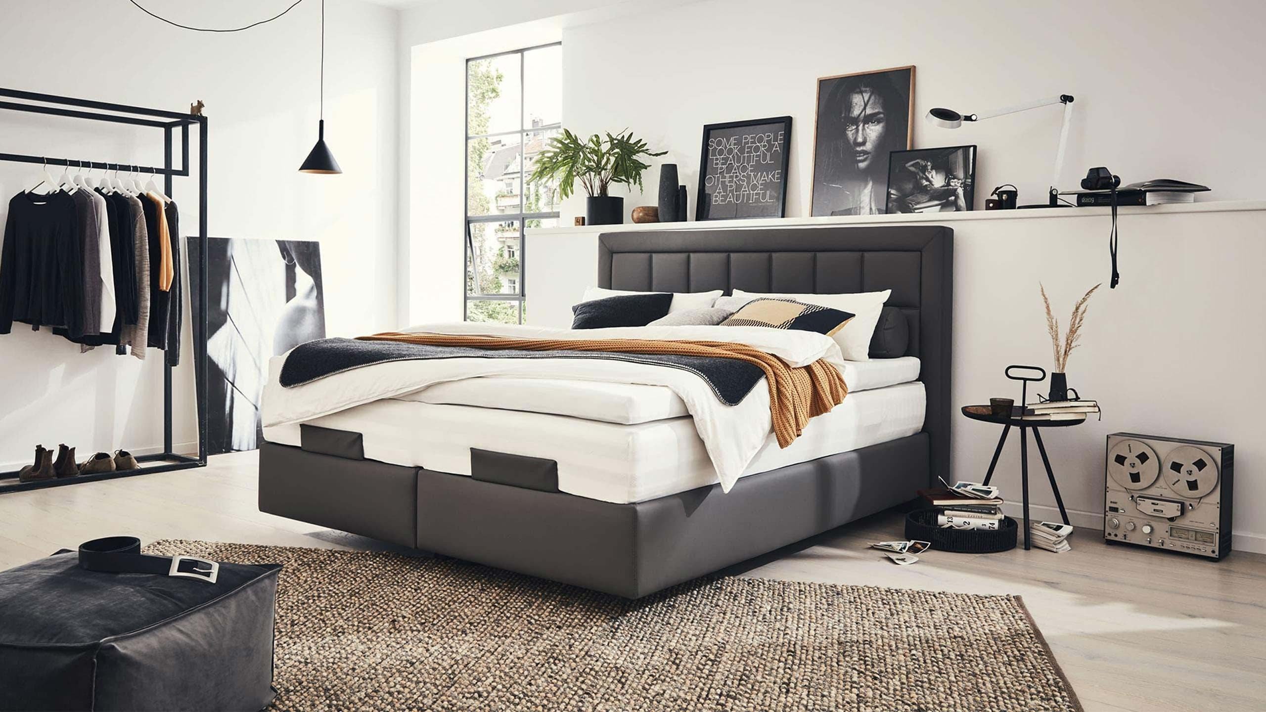 Boxspringbett vs. Polsterbett: Das sind die Unterschiede