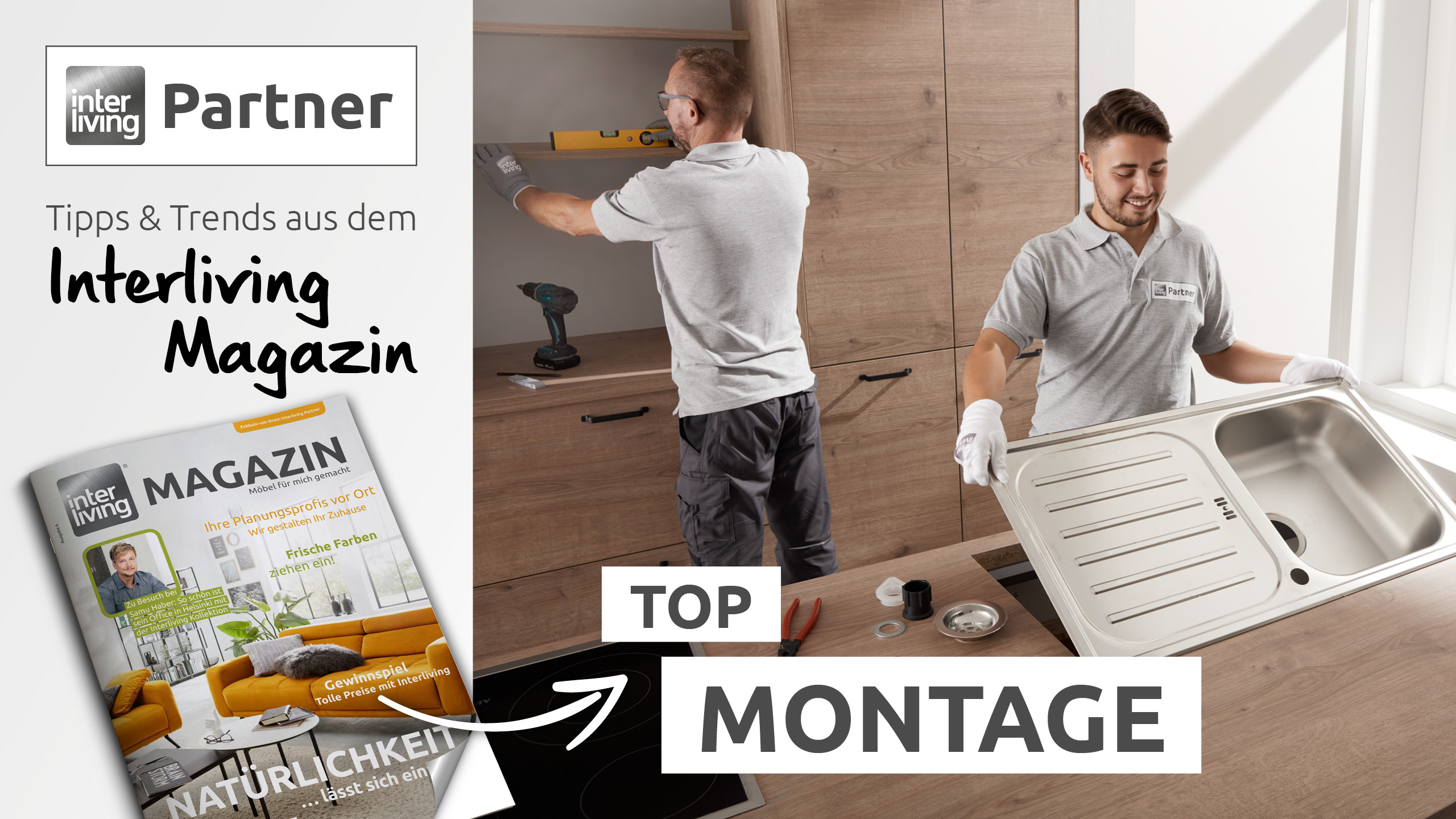 Interliving Partner beweisen – Ausgezeichneter Montage-Service