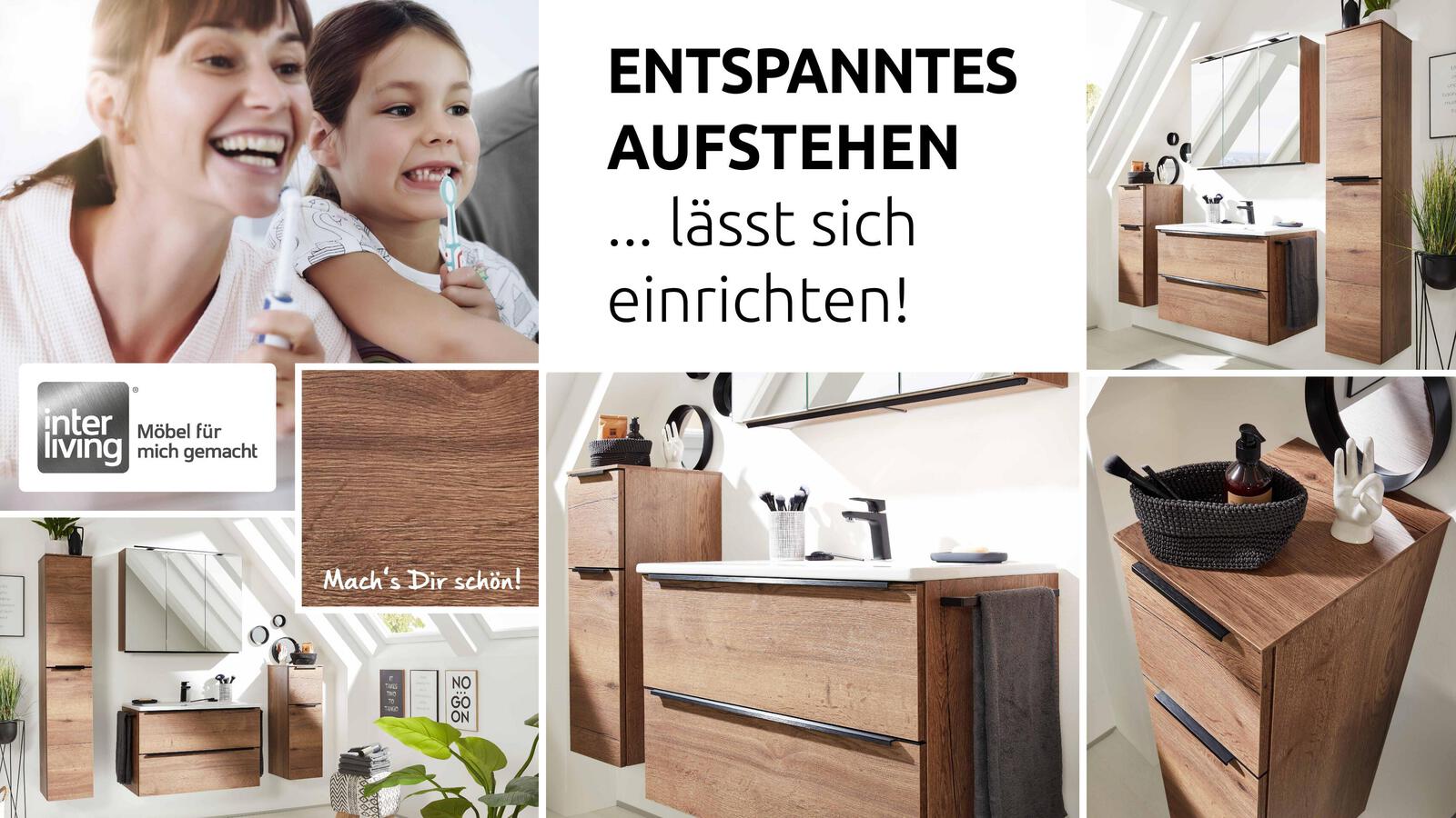 Wellness für zu Hause – Die neuen Interliving Badezimmer