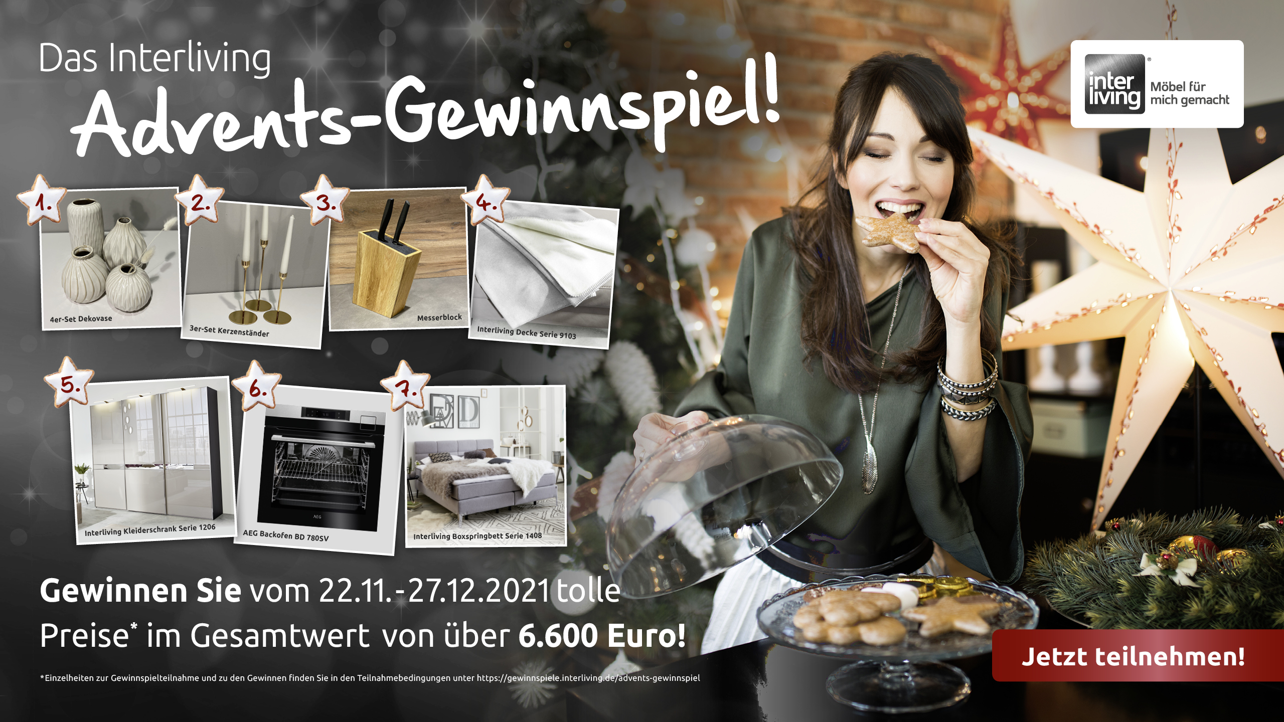 Interliving Advents-Gewinnspiel 