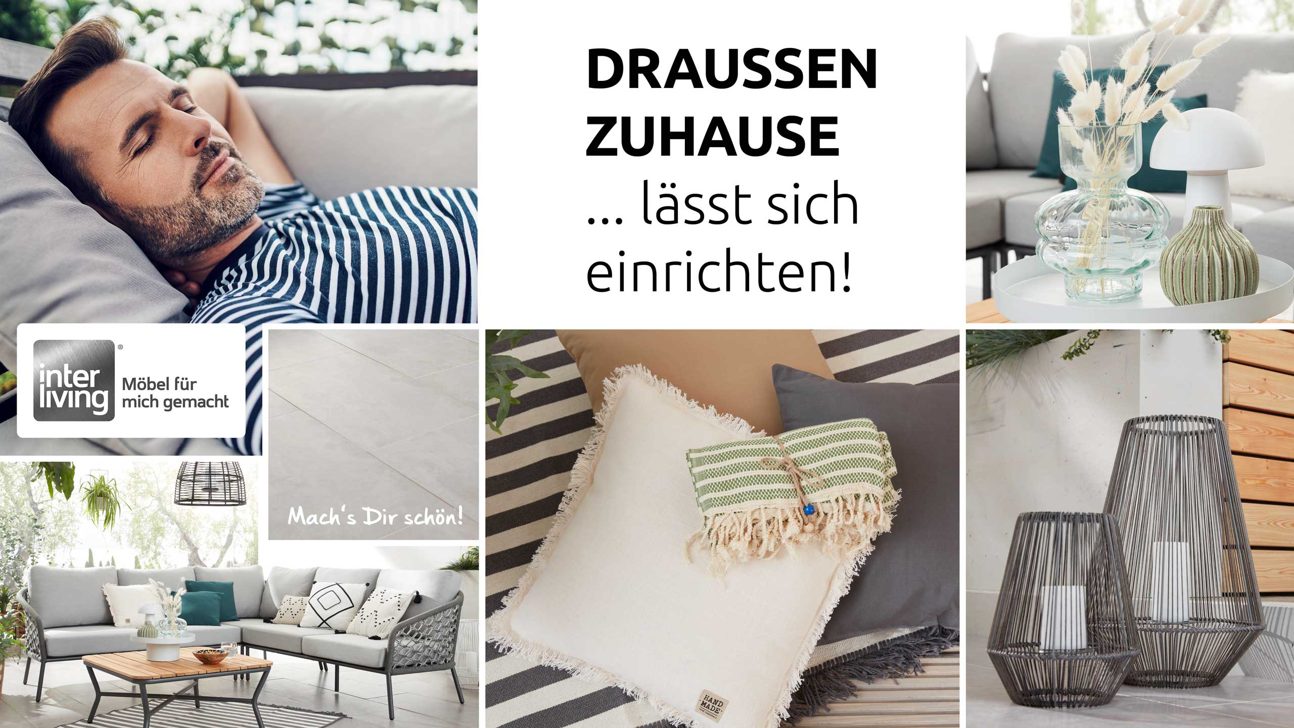 Trends für Interliving: Fühlen Sie sich „Draußen Zuhause“