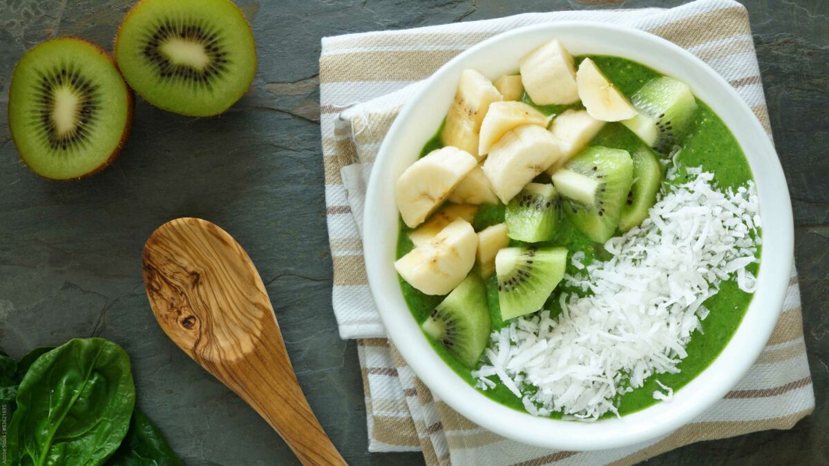 Smoothie-Bowl-Grün