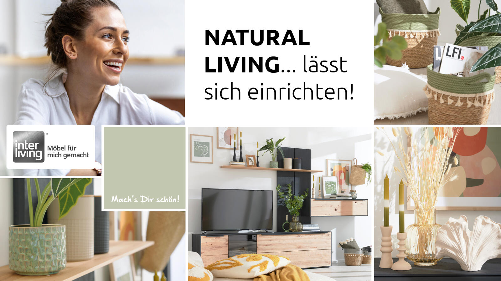 So schön natürlich: Natural Living… lässt sich einrichten!