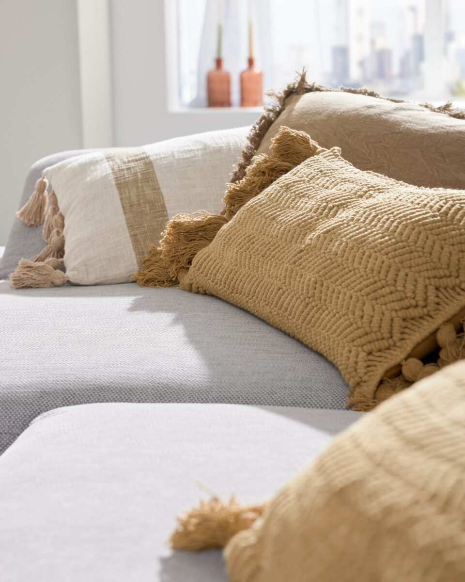 Let's get cozy: Trends für Interliving "Cozy Living" - Kuschelige Kissen