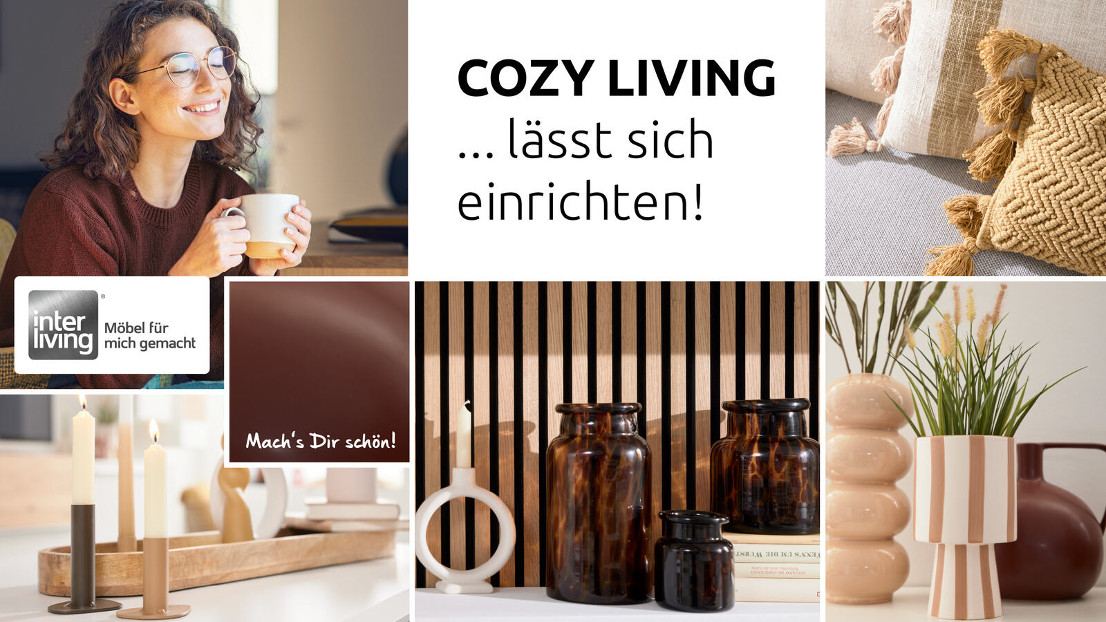 Let’s get cozy: Die neuen Farben und Formen für den Herbst!