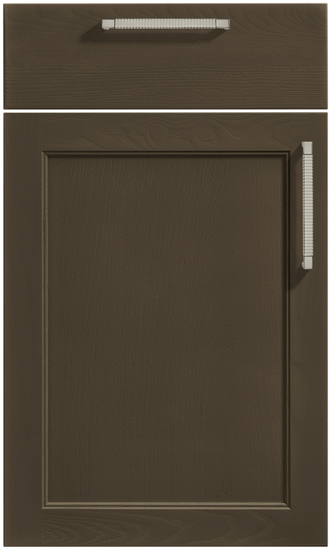 Interliving Küchen - Front 3740 Lack F40 - Sepiabraun softmatt