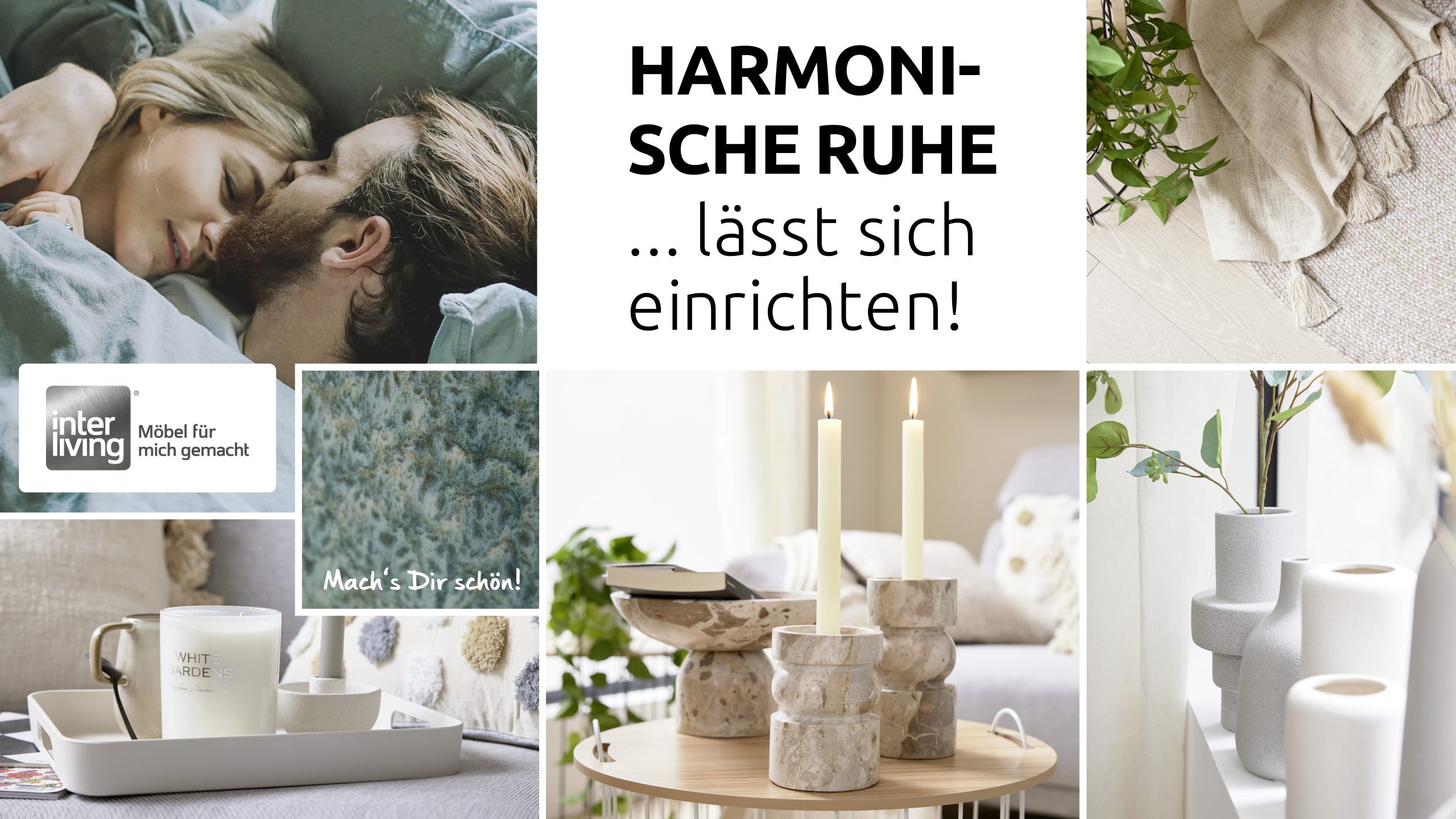 Die Trends für Interliving: Harmonische Ruhe für Zuhause!