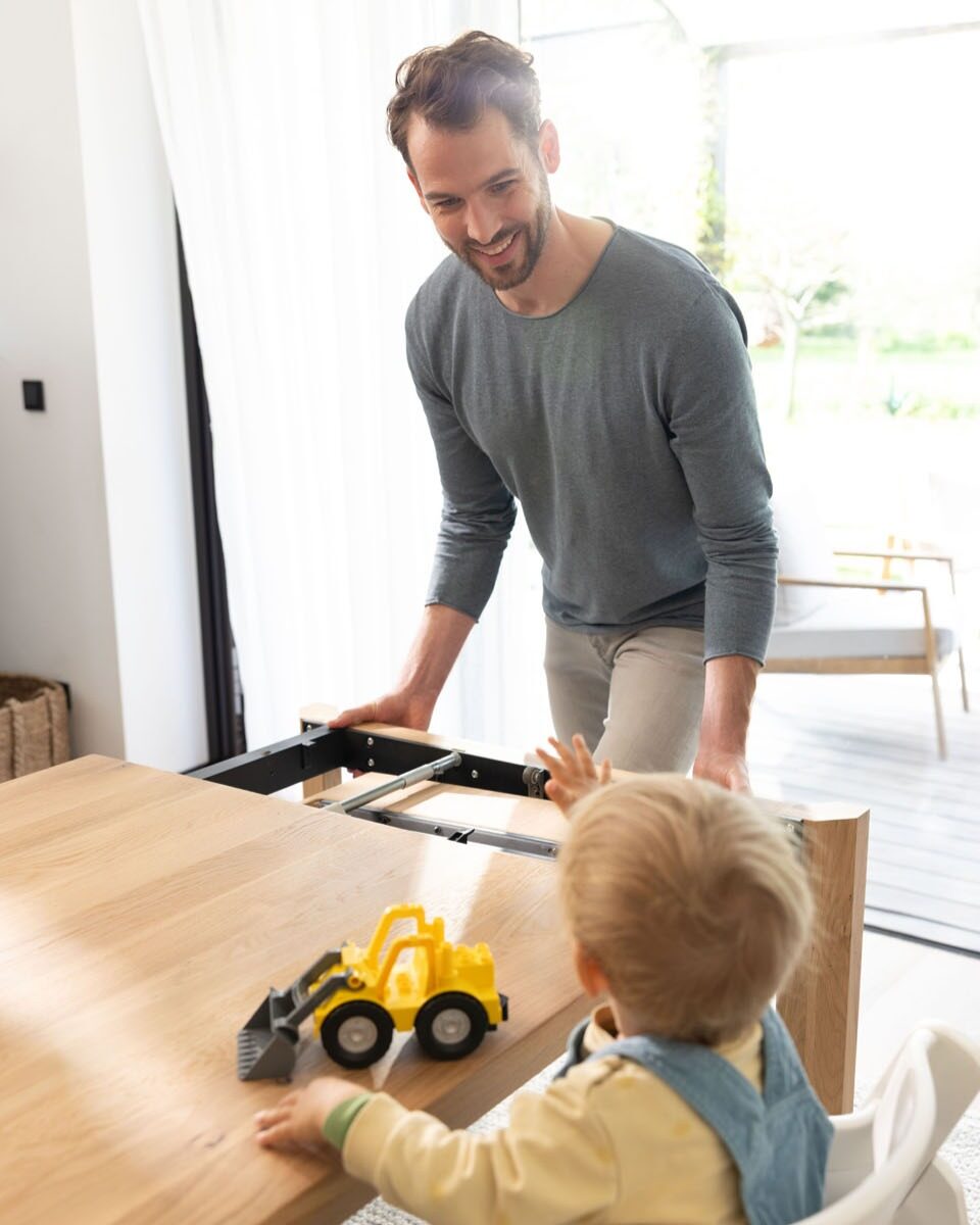 Kinderleichter Tischauszug - Interliving Esszimmer Serie 5102